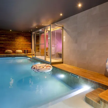 5* Pour 12 Avec Piscine, Spa, Sauna Et Hammam A - Fr-1-304-307 Horská chata *