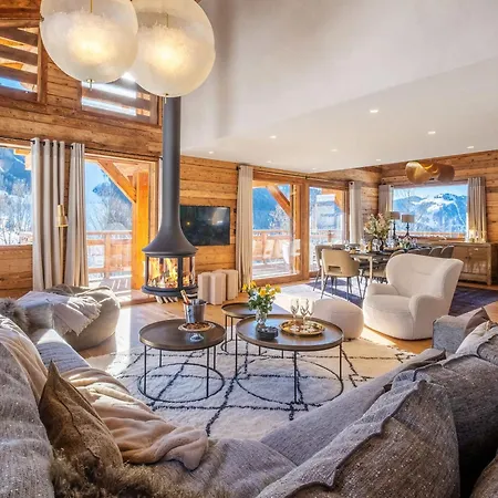 5* Pour 12 Avec Piscine, Spa, Sauna Et Hammam A - Fr-1-304-307 Horská chata La Clusaz